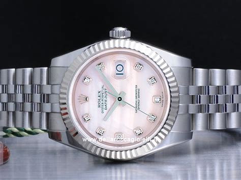 rolex madreperla rosa|Rolex Lady.